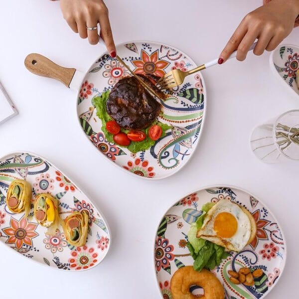 Fine Bone China White Steak Plate Wholesale - Image 3