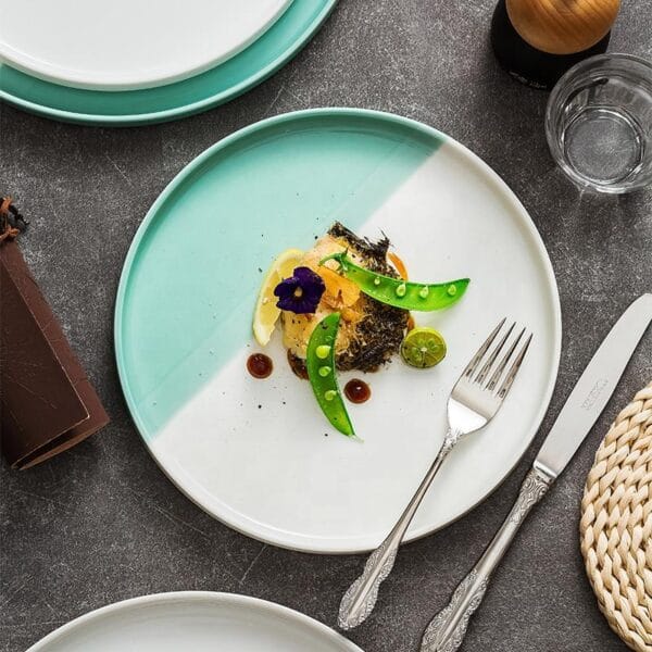 Bone China Dinnerware Set Gold Design Wholesale - Image 4
