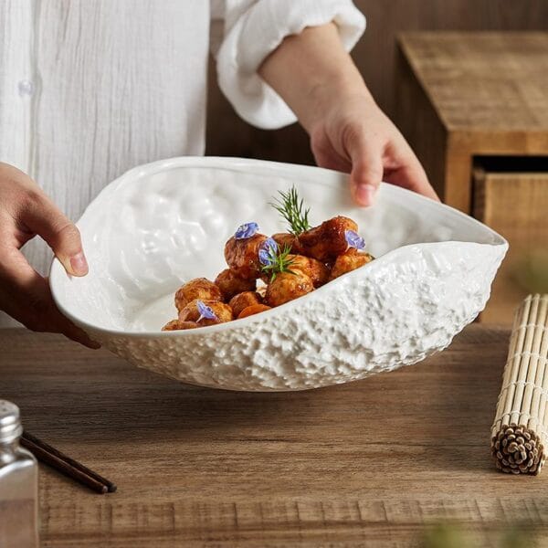 Eco-Friendly Ceramic Dessert Salad Bowl Wholesale - Image 4