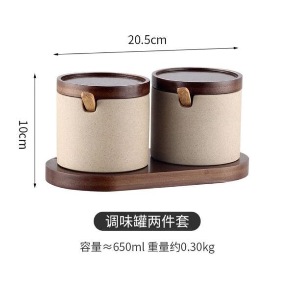 Japanese Ceramic Spice Jars Set Wholesale Horeca - Image 4