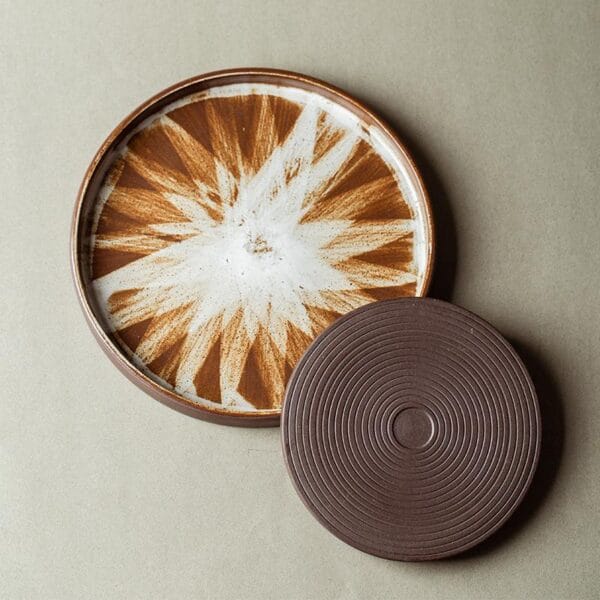 Black Frosted Rectangular Ceramic Plate Wholesale - Image 4