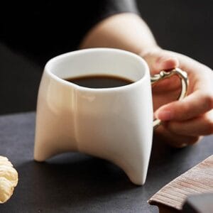 Triangle Porcelain Coffee Mug Wholesale