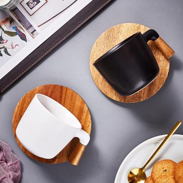 Marble Design Porcelain Coffee Mug Wholesale - Image 4