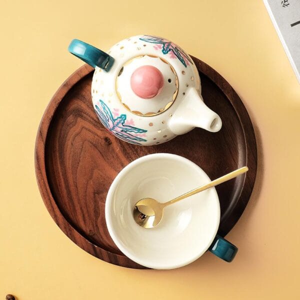 Bone China Tea for One Set Wholesale European - Image 3