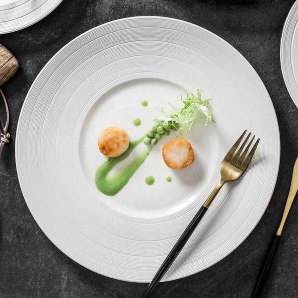 Ceramic Steak Charger Plate Wholesale - Image 2