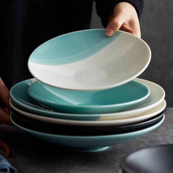 Nordic Vintage Ceramic Dessert Plate Wholesale - Image 4