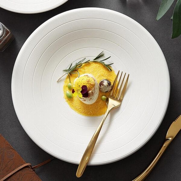 Luxury Porcelain Deep Plate Wholesale Horeca - Image 3