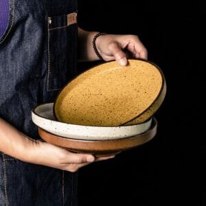 Retro Pottery Salad Bowl Wholesale Horeca