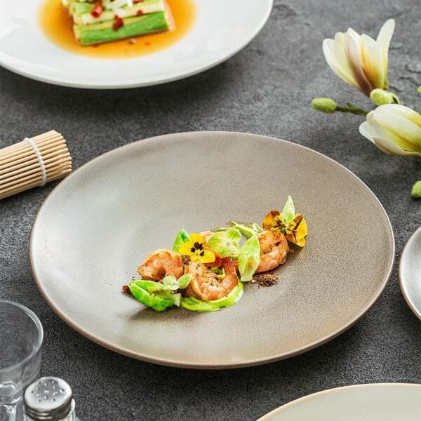 Antique Reactive Glazed Ceramic Plate Wholesale - Image 3