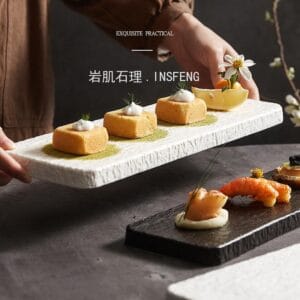 Porcelain Catering Round Plate Wholesale