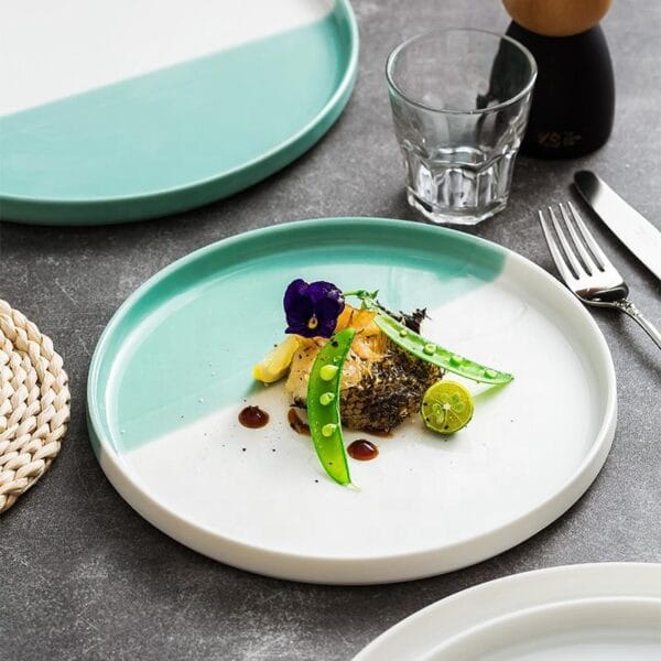 Bone China Dinnerware Set Gold Design Wholesale - Image 2