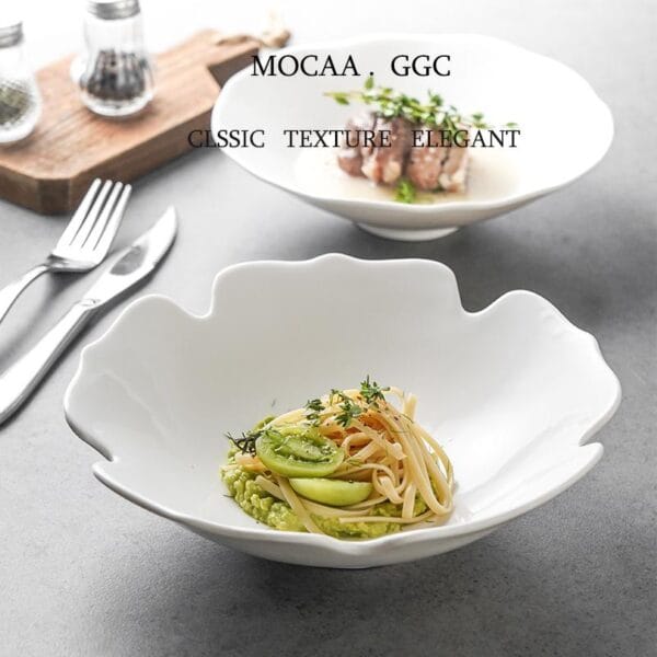 Matte Black Slanted Ramen Bowl Wholesale Horeca - Image 2