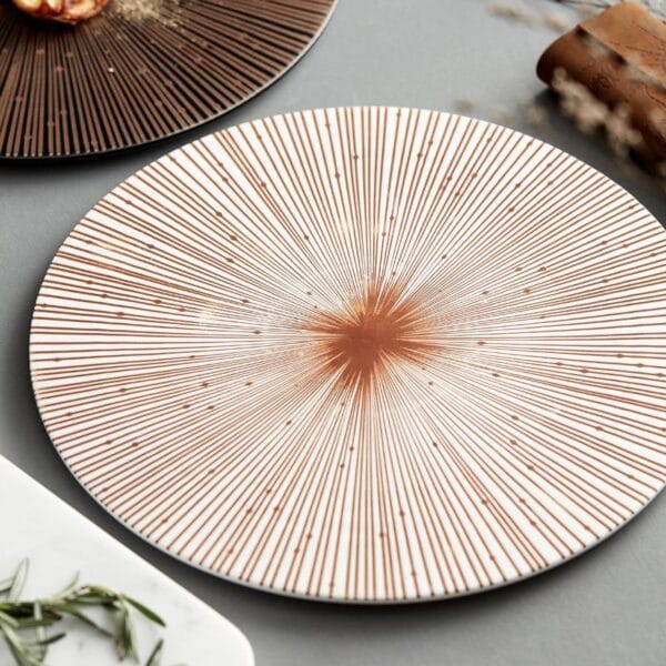 Stone Grain Ceramic Dinner Plate Wholesale - Image 3