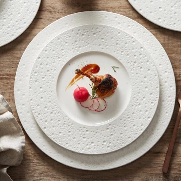 Meteorolite Ceramic Dinner Plate Wholesale - Image 2