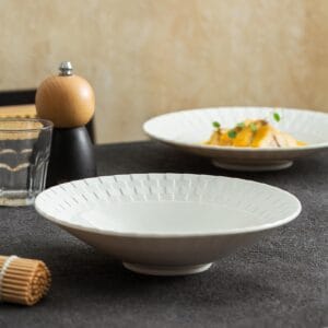 Fine Porcelain Salad Plate Deep Dish Wholesale