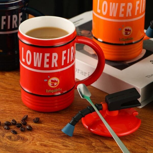 Fire Extinguisher Ceramic Mug Wholesale - Image 3