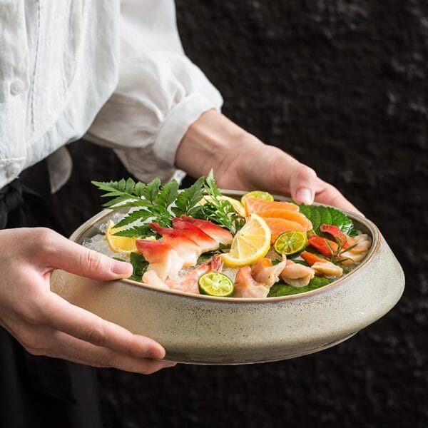 Ceramic Dip Bowl Large Salad Bowl Wholesale - Image 3