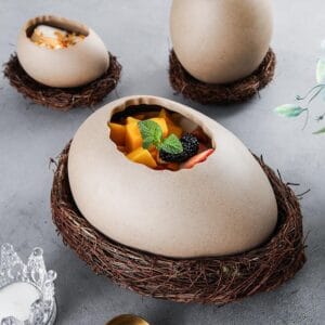 Ceramic Bird Nest Eggshell Noodle Bowl Wholesale
