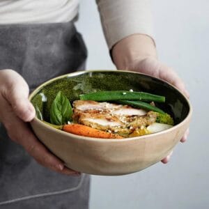 Eco-Friendly Ceramic Irregular Bowl Wholesale