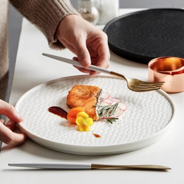 Creative Wave Porcelain Plate Wholesale - Image 4
