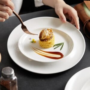 Blue Porcelain Salad Bowl Wholesale