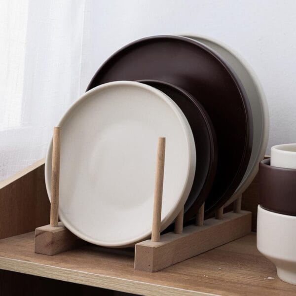 Wheat Design Porcelain Pasta Plate Wholesale - Image 4