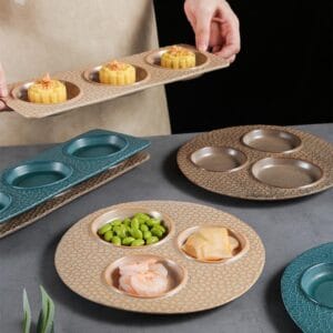 Japanese Ceramic Divided Dinner Plate Wholesale