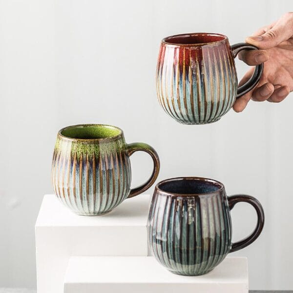 Large Kung Fu Ceramic Tea Cup Set Wholesale - Image 2