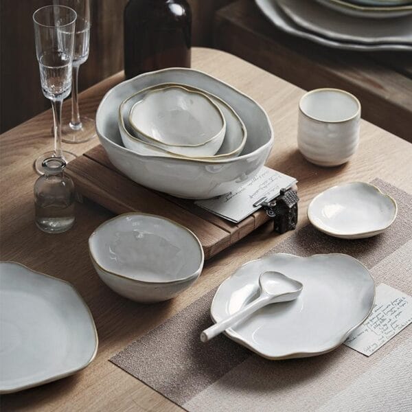 Nordic Ceramic Tableware Set Irregular Wholesale - Image 4