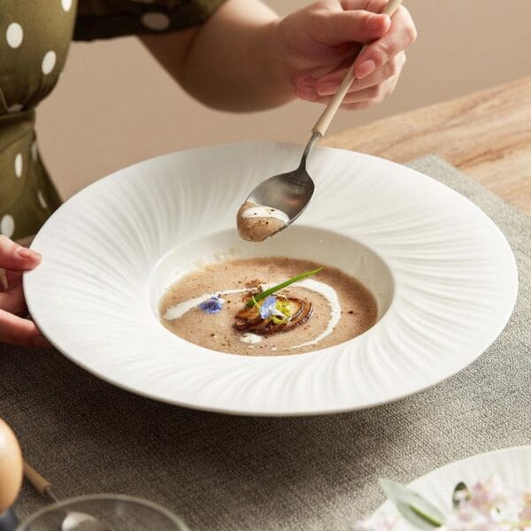 Colored Porcelain Dessert Plate Wholesale - Image 2