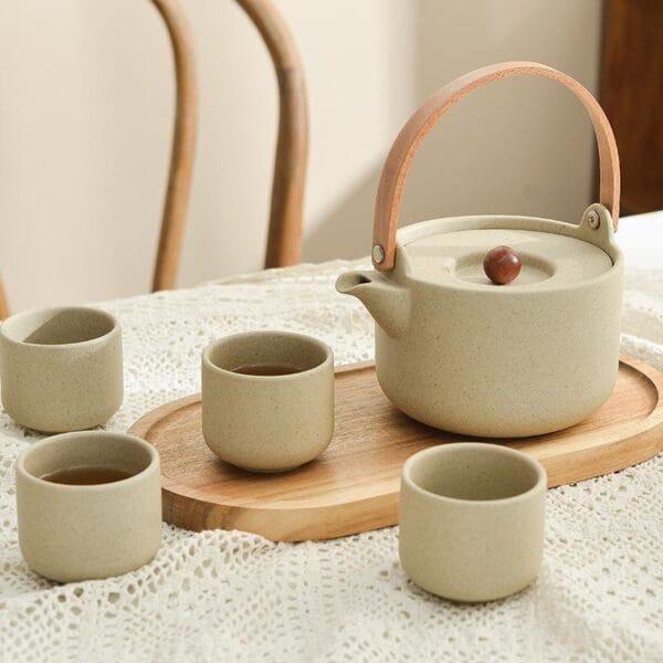 Nordic Ceramic Tea Coffee Set Wholesale Afternoon Tea - Image 2