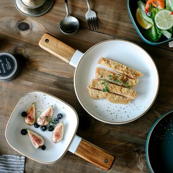 Golden Marbling Porcelain Tableware Set Wholesale