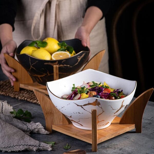 Porcelain Dessert Fruit Salad Plate Wholesale - Image 3