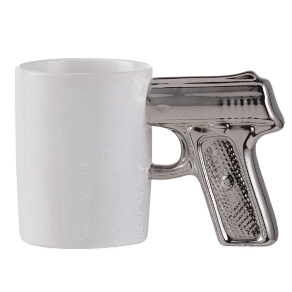 Gun Handle Ceramic Coffee Mug Wholesale - Image 4