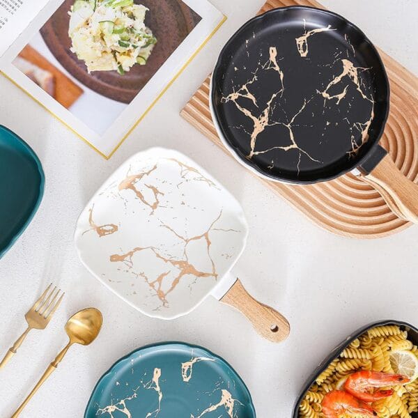 HoReCa Porcelain Triangle Flat Plate Wholesale - Image 3