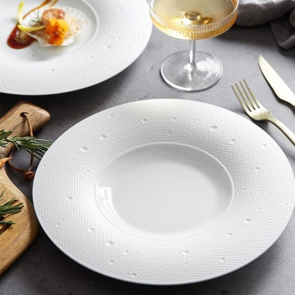 Handmade Rustic Ceramic Square Plate Wholesale - Image 4