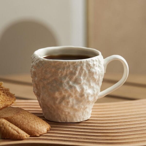 Retro Stoneware Irregular Mug Wholesale - Image 4