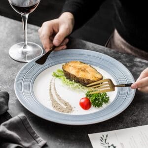 Nordic Ceramic Dinnerware Pasta Plate Wholesale