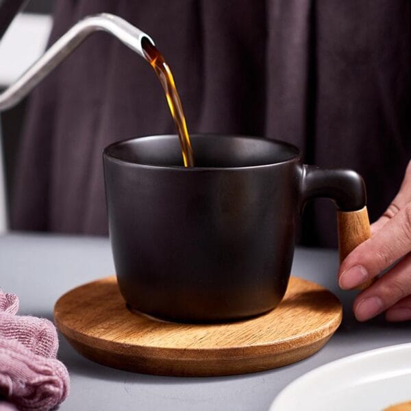 Marble Design Porcelain Coffee Mug Wholesale - Image 2