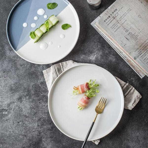 Hat Shape Ceramic Salad Bowl Wholesale - Image 3