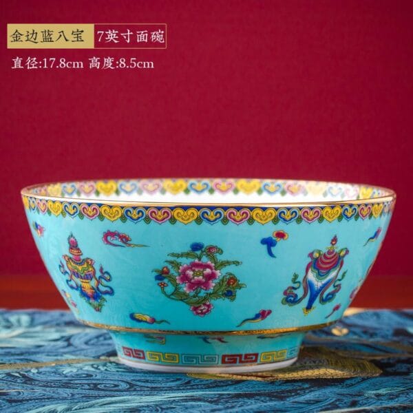 Ceramic Zhaitian Bowl Lotus Design Wholesale - Image 4