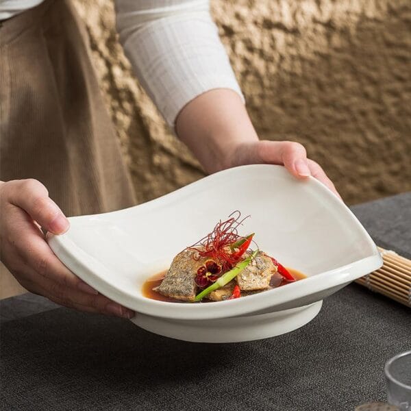 Hotel Porcelain Soup Salad Bowl Wholesale - Image 4
