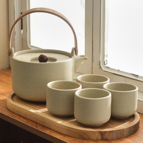 Nordic Ceramic Tea Coffee Set Wholesale Afternoon Tea