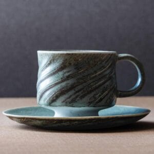 Multicolor Ceramic Coffee Cup Set Customizable Wholesale