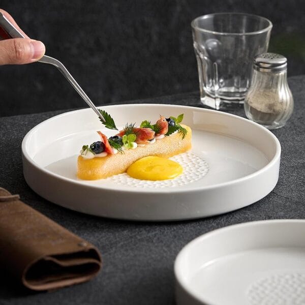Retro Porcelain Side Dish Plates Wholesale - Image 2
