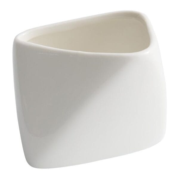 White Ceramic Chip Dip Bowl Set Wholesale - Image 2