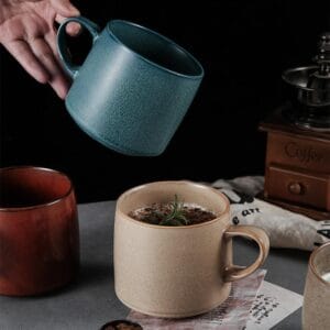 Retro Porcelain Coffee Mug Wholesale