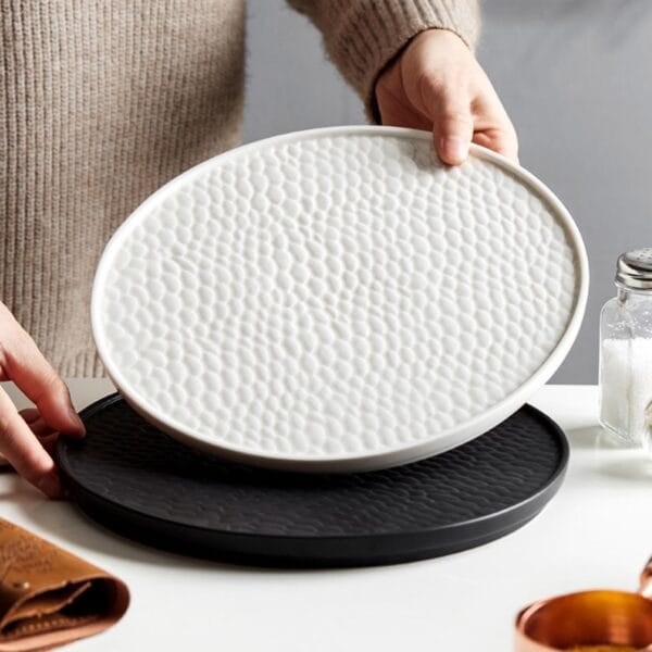 Creative Wave Porcelain Plate Wholesale