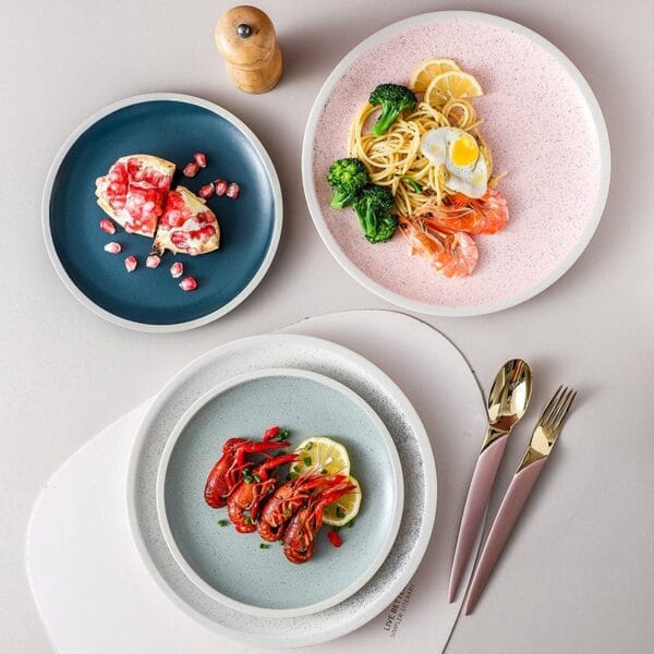 Matte Multi Color Charger Plates Wholesale - Image 2