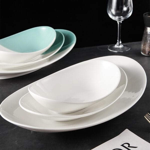 Nordic Ceramic Oval Serving Dishes Wholesale - Image 3
